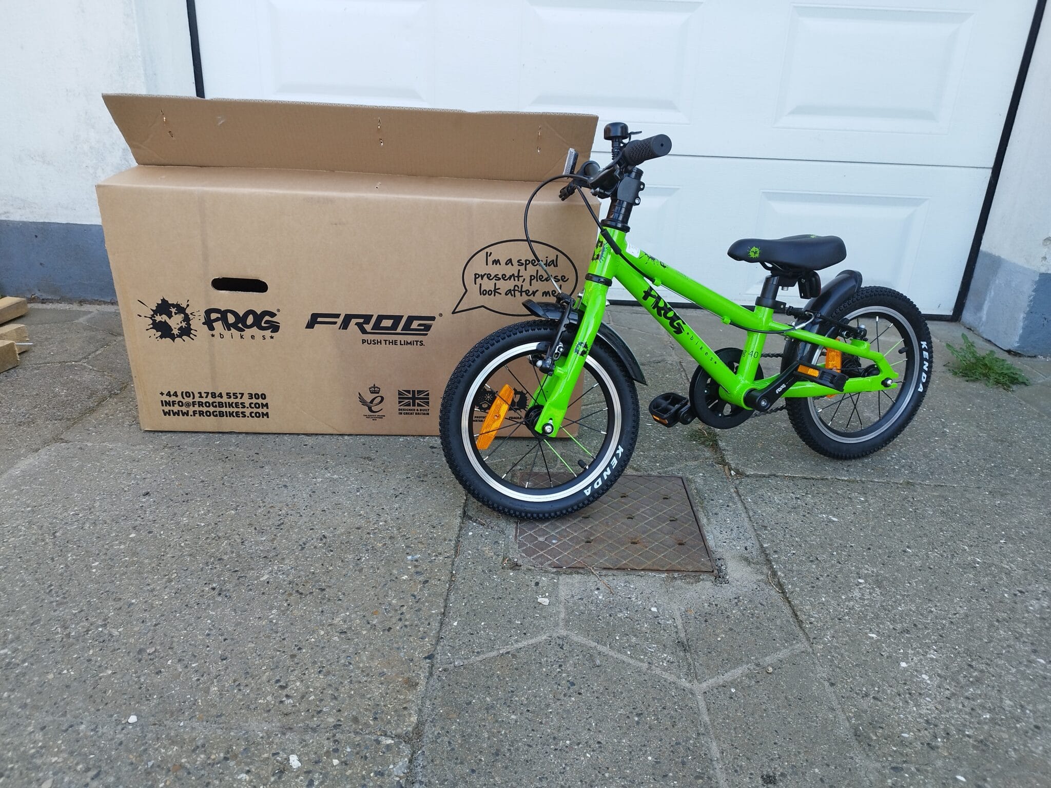 Fra kasse til cykel